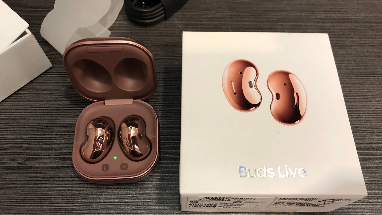 Samsung Galaxy Buds Live Unboxing (Mystic Bronze)