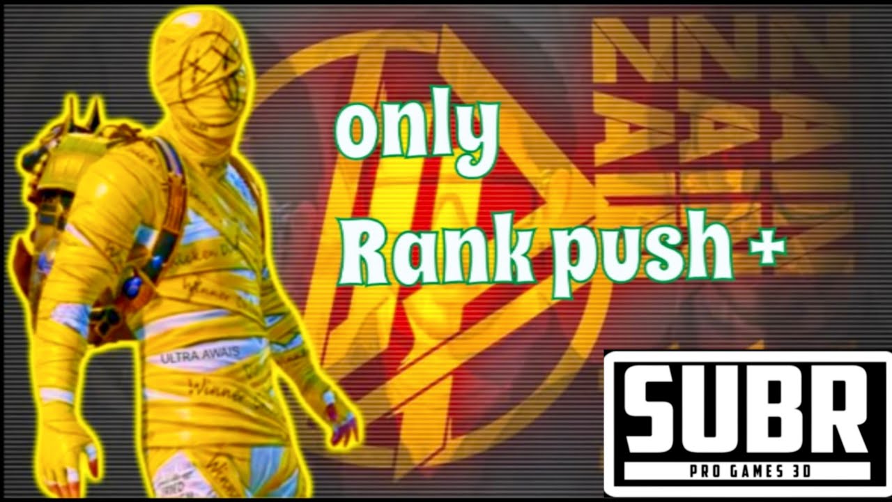 Rank push in subr ll white star Survival unknown battle royale gameplay