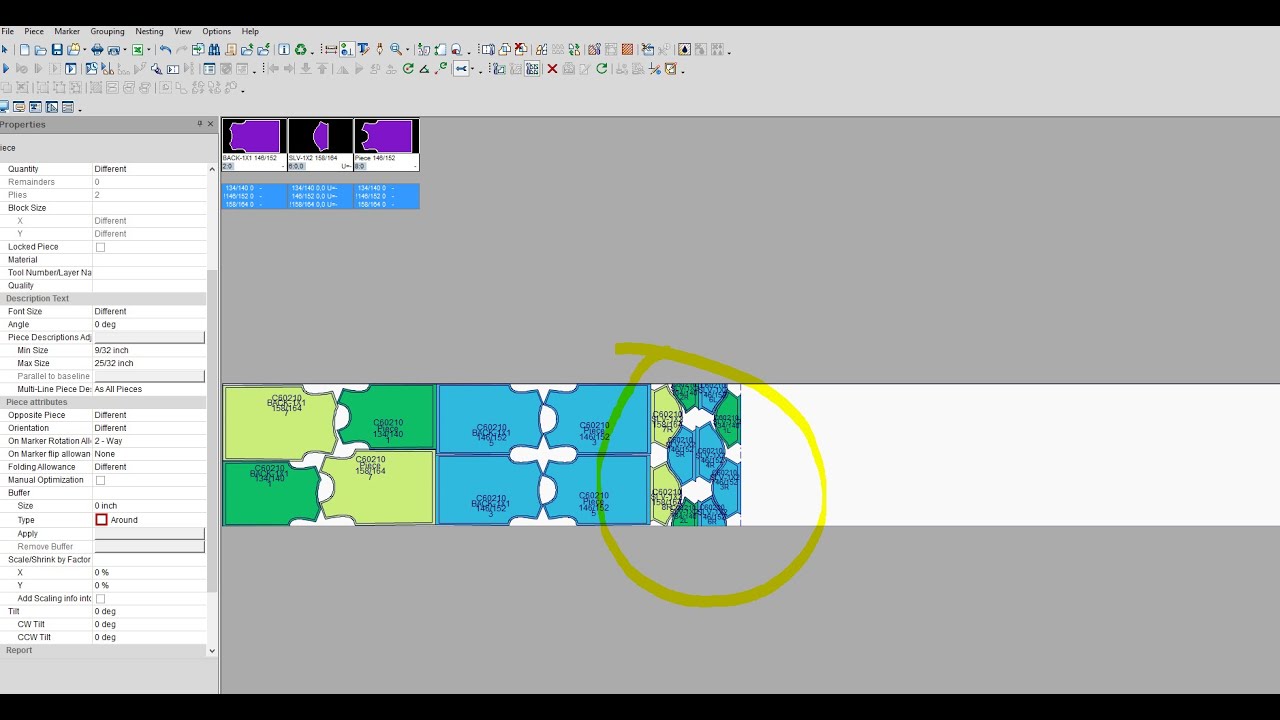 HOW TO CREATE TUBE MARKER  FOR TUBE FABRIC ,//  1/2 SLEEVE SIDE MARKER// T-SHIRT MARKER IN OPTITEX.
