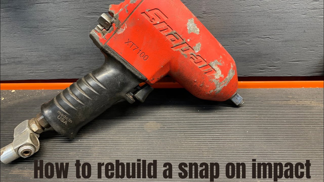 How to rebuild a snap on impact, cleaning it up and making it zip lug nuts off faster!