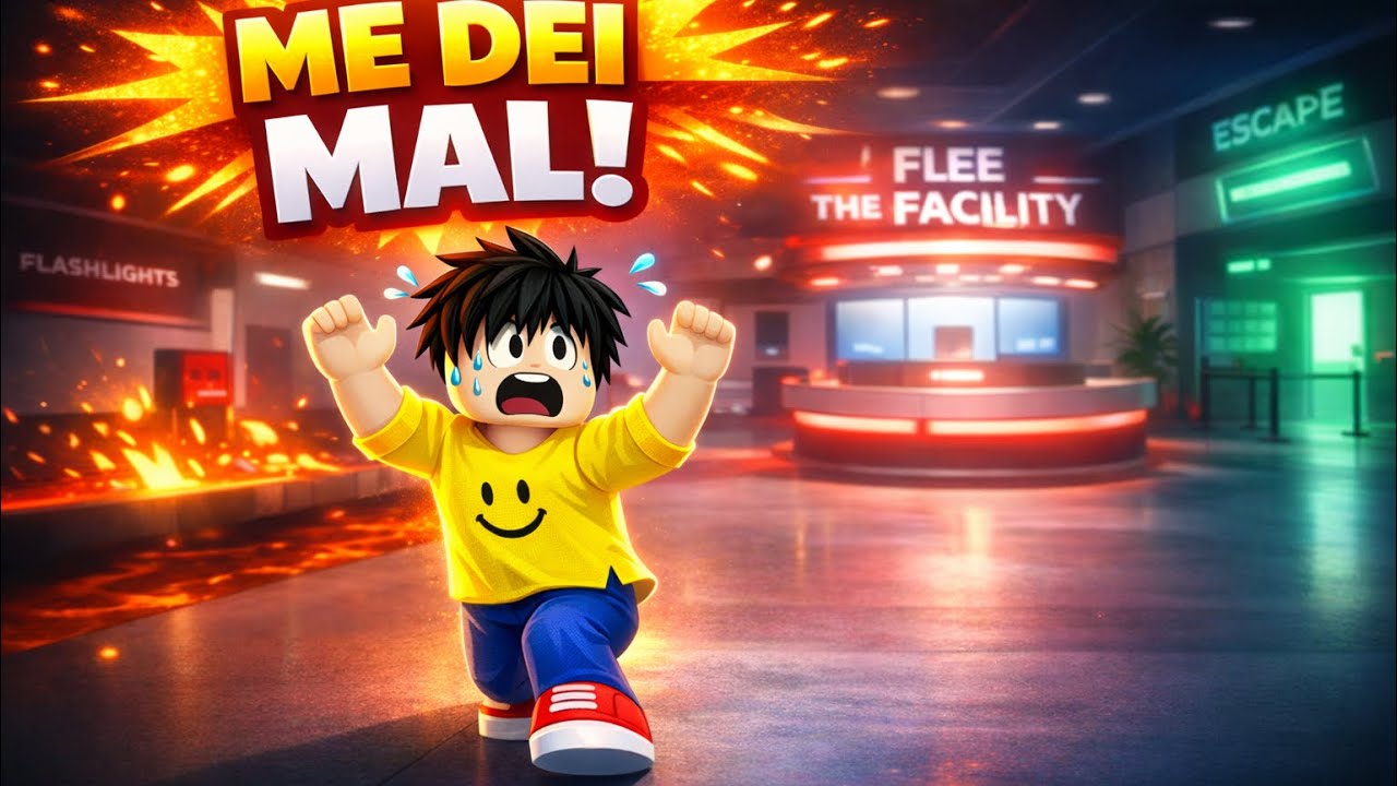 JOGANDO FLEE THE FACILITY! (não fui bem)