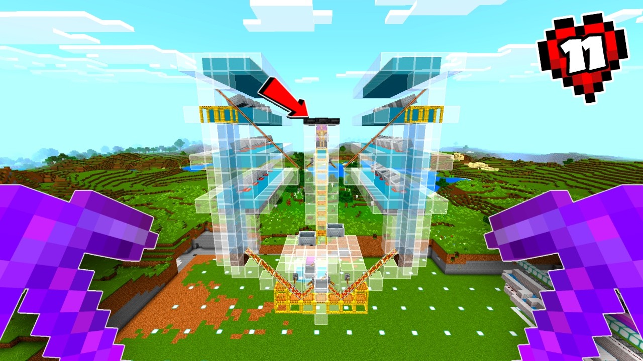 Construí la DUPLICADORA de SHULKERS INFINITA en HARDCORE Bedrock 1.21