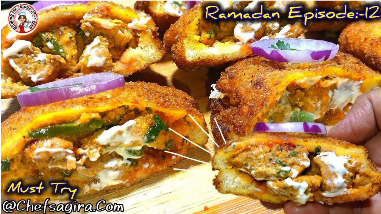 अगर एक बार इस तरह से बना लिया तो बच्चे क्या बड़े भी सफा चट कर जायेंगे |CHEFSAGIRA Ramazan Episode12 