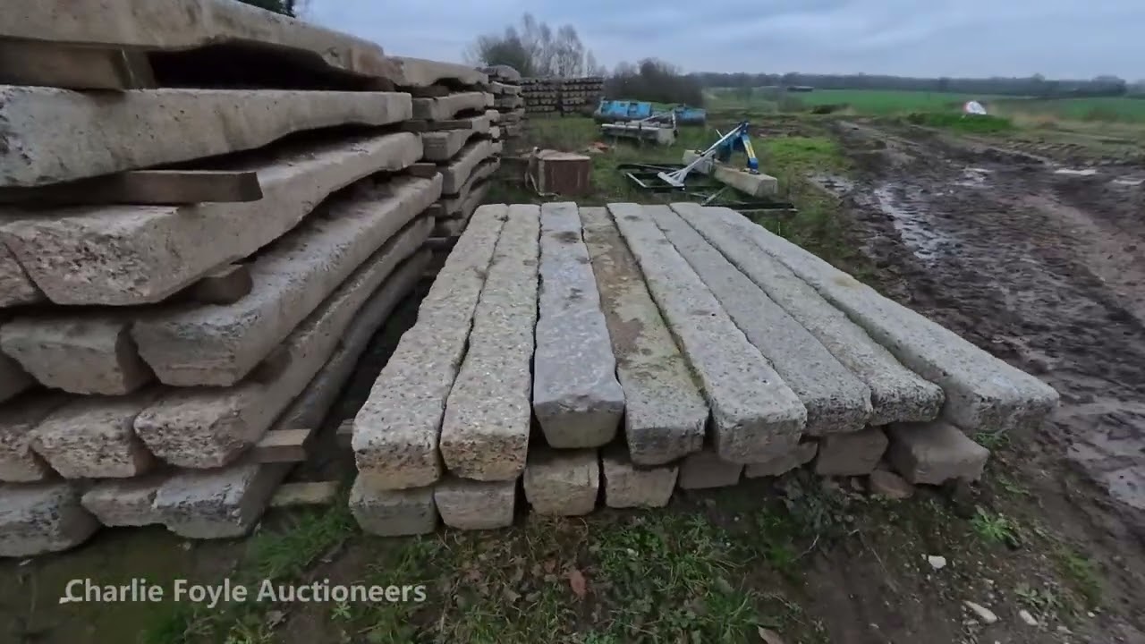 29 x Concrete Railway Sleepers - Farlam Landcare Auction, 25th March 2026, 10am GMT