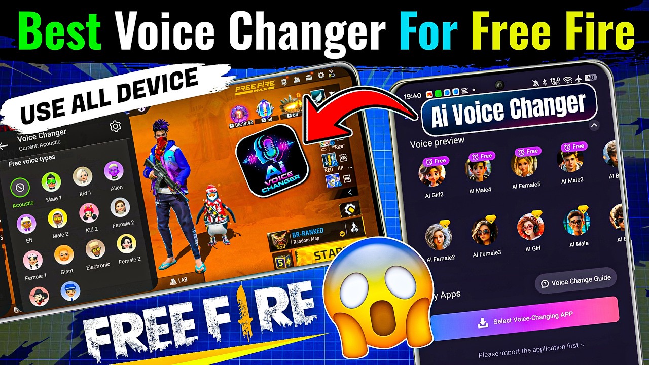 Best Voice Changer For Free Fire | New Voice Changer For Free Fire | ff best voice changer in 2026