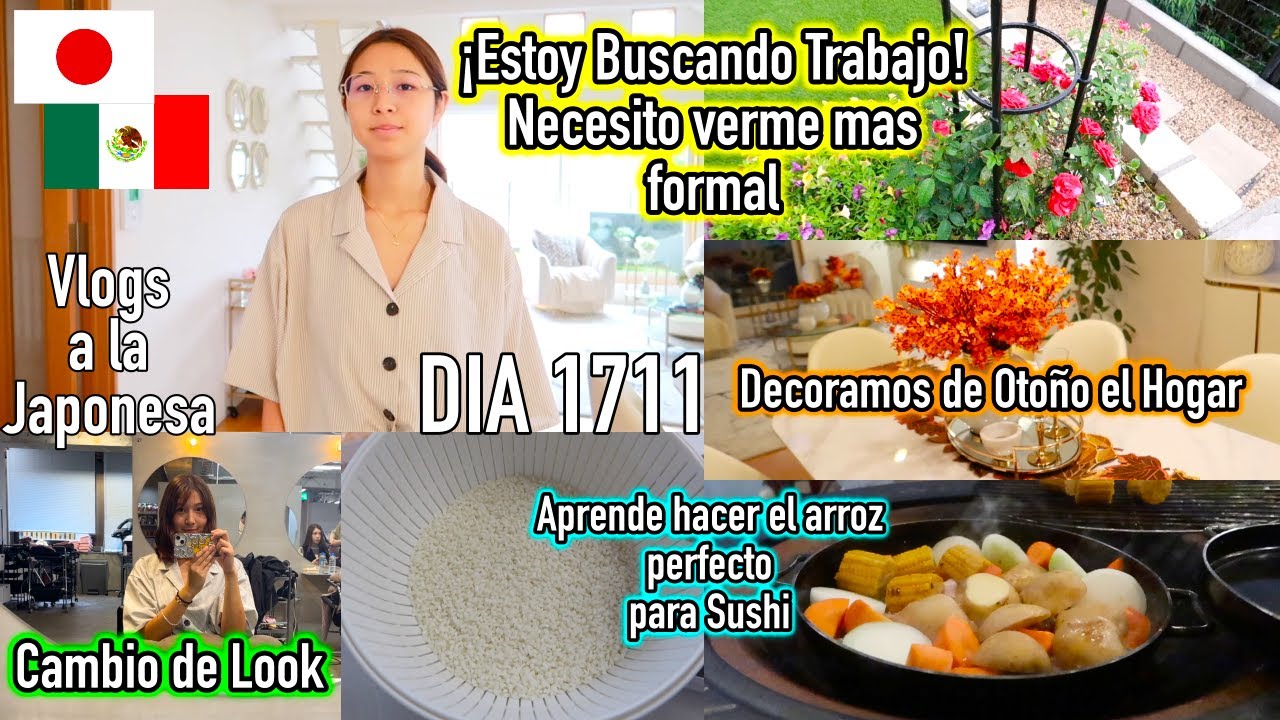 Esta Buscando TRABAJO👩🏻&zwj;💼 + PRIMERA VEZ Decorando de Oto&ntilde;o 🍁🍂 JAP&Oacute;N - Ruthi San ♡ 05-10-25