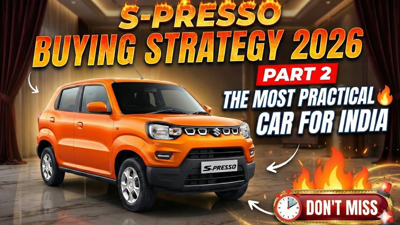 🔥🔥 WHY SHOULD YOU BUY MARUTI SPRESSO IN 2026 PART 2 | DON'T MISS THE SERIES 🔥🔥| AJEYA ATAL
