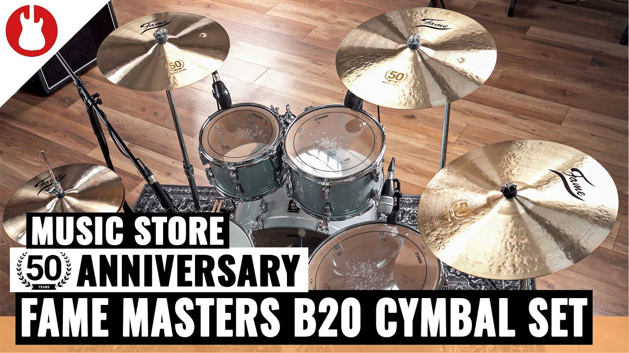 Fame Masters B20 Cymbalset | Music Store 50th Anniversary Edition