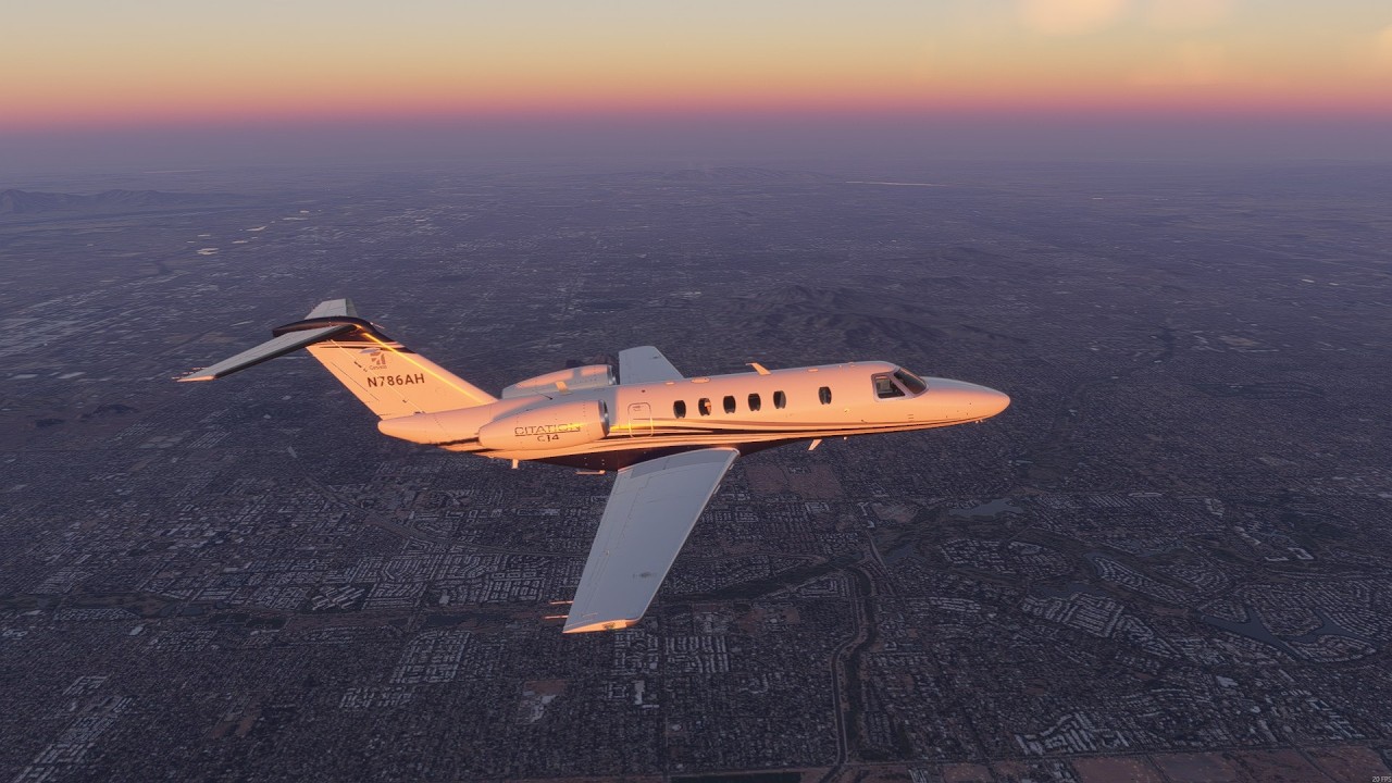 Gorgeous Sunrise!|Phoenix-Sedona|KPHX-KSEZ|Cessna Citation CJ4