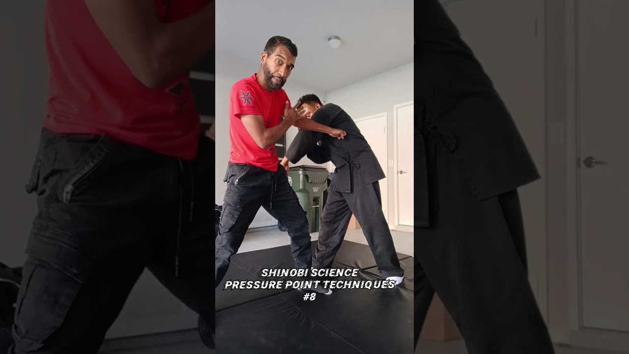 Shinobi Science Pressure Point Techniques #8  #selfdefense