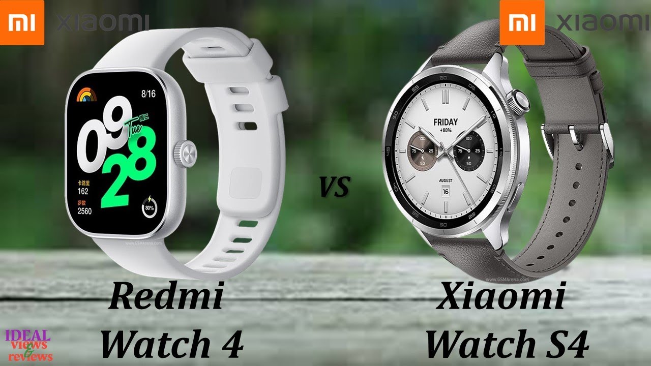Xiaomi Redmi Watch 4 vs Xiaomi watch S4