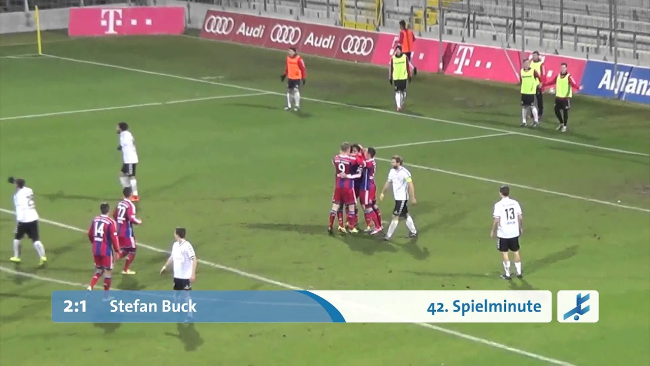 FC Bayern M&uuml;nchen II - TSV Buchbach (Regionalliga Bayern, 21. Spieltag)
