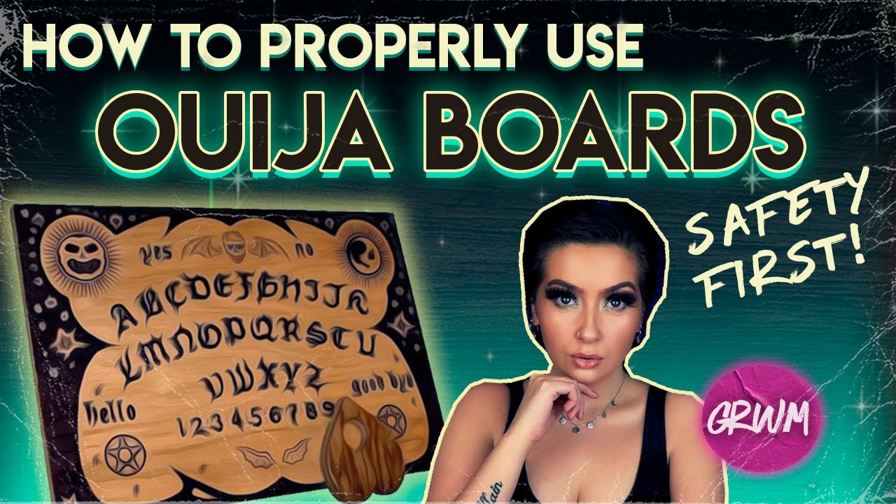 🔮 How To Properly Use A Ouija Board / Spirit Board 🌙 [ + GRWM ]