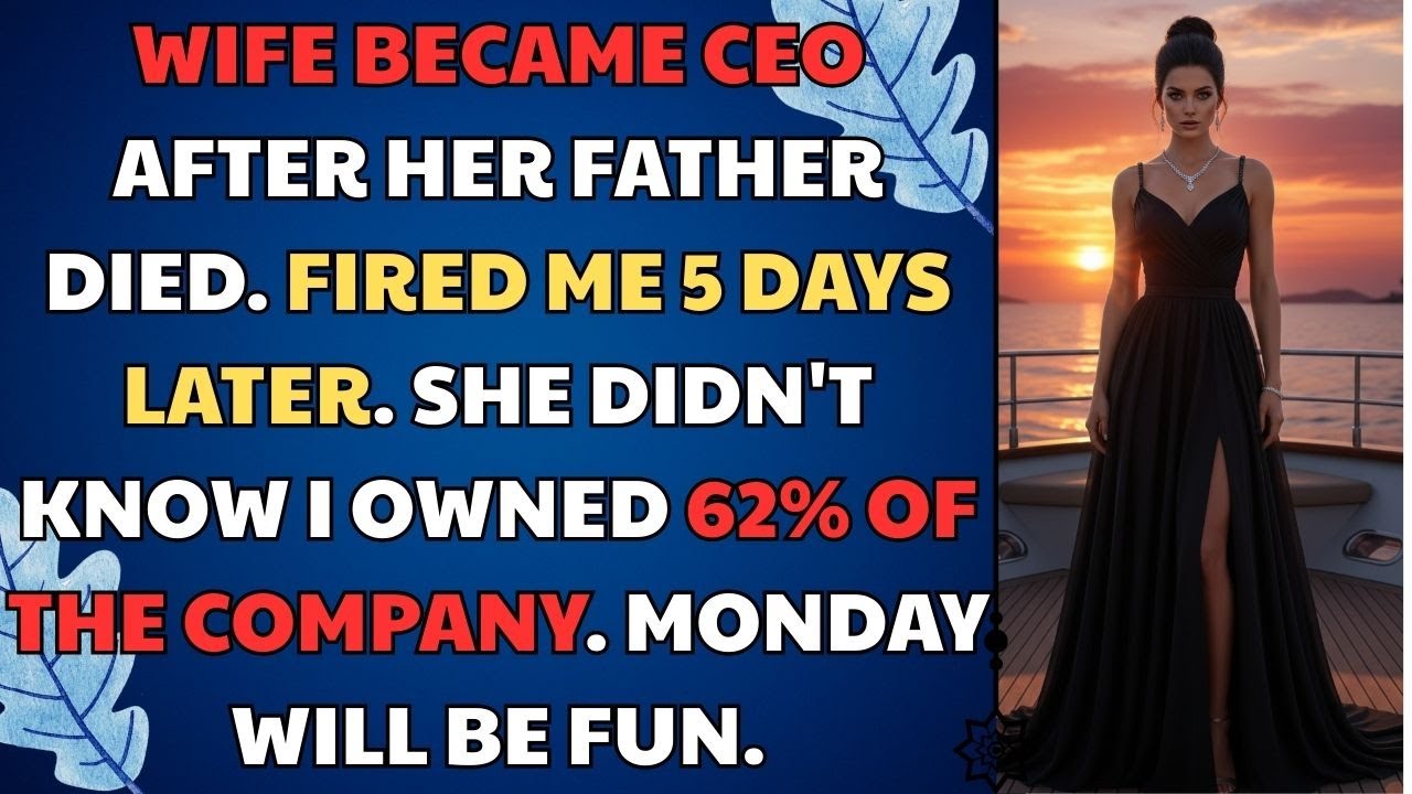 Wife Became CEO After Her Father Died. FIRED ME 5 DAYS LATER. She Didn't Know | Cheating Wife Reddit