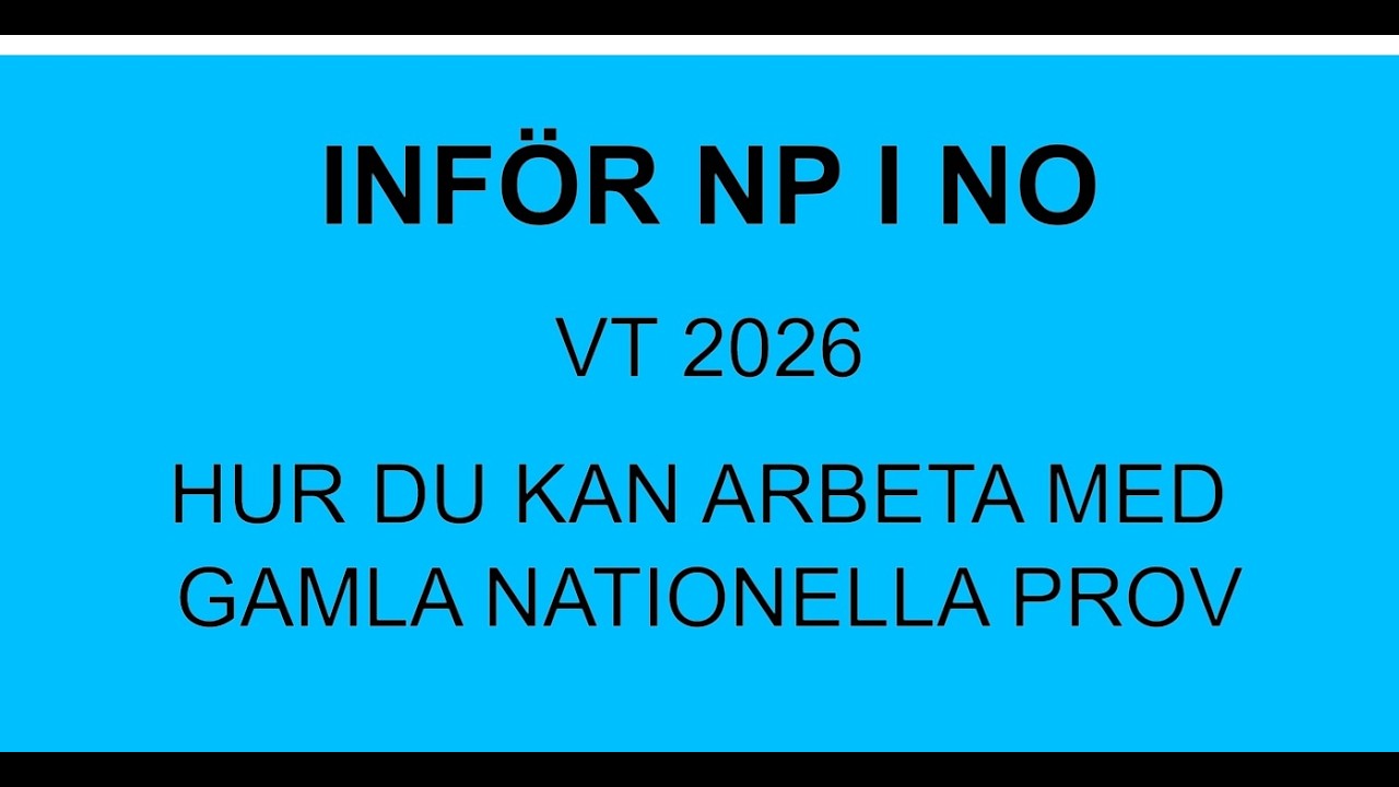 INFÖR NP NO 2026