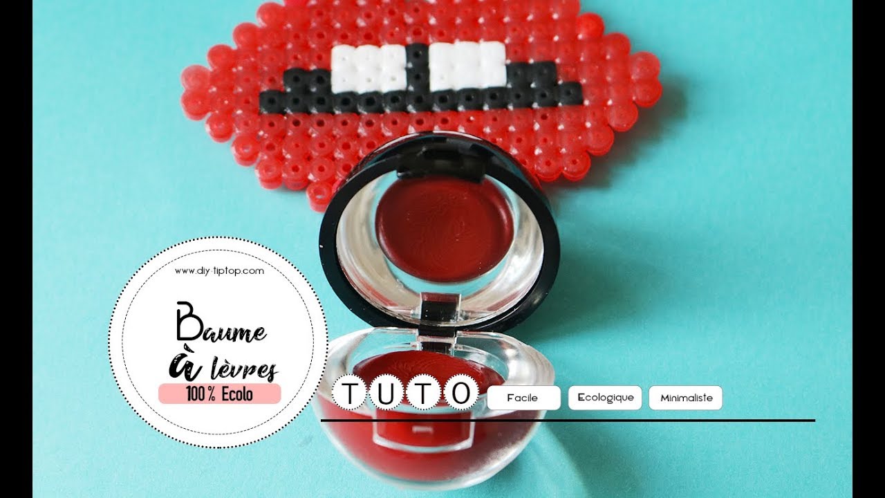 DIY Baume coloré , nouvelle recette