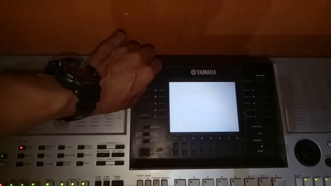 keyboard yamaha psrs900 lcd blur contrast rusak #edisi_lembang_bandung