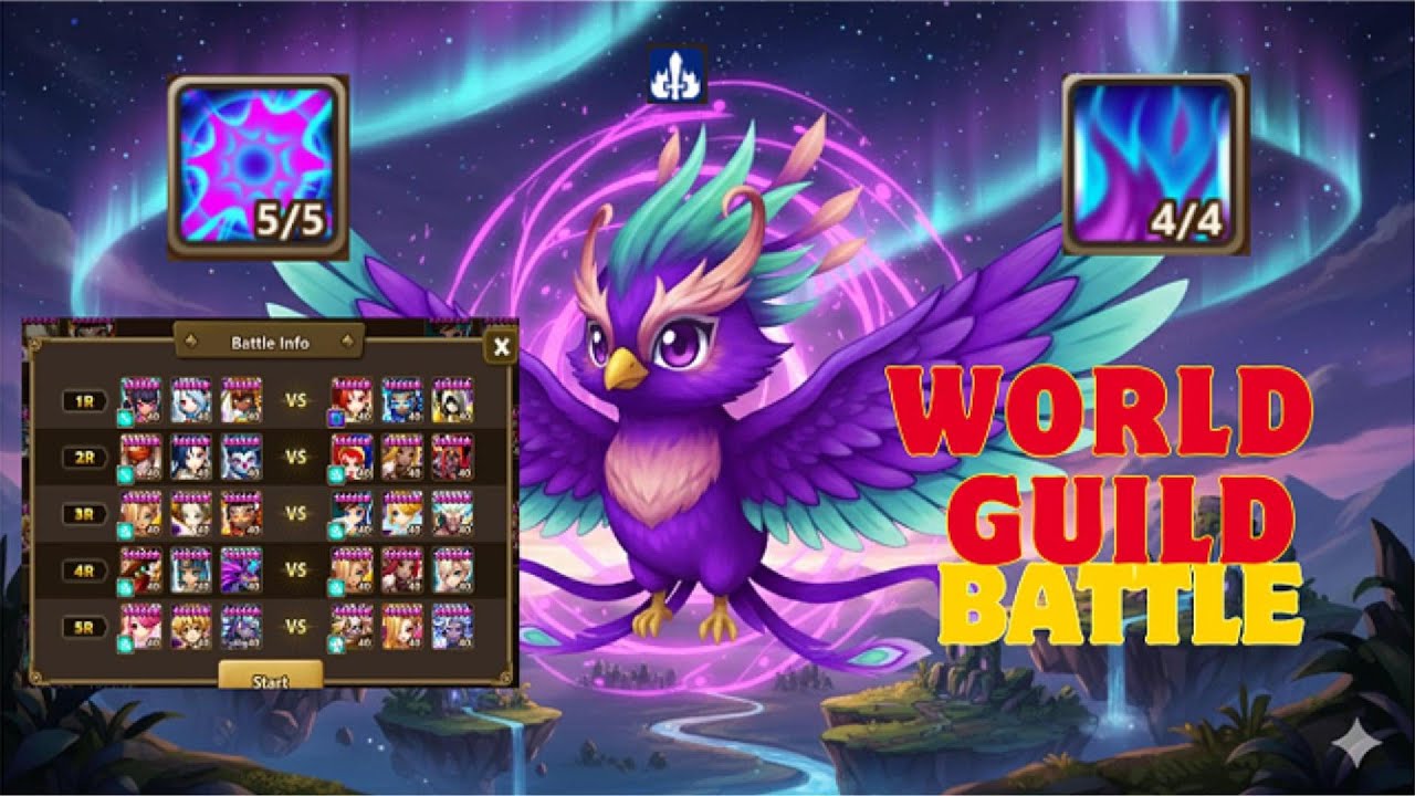 World Guild Battle EP.1 - Summoner war : Sky arena