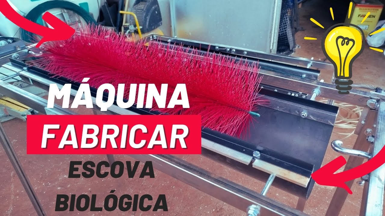VENDO MÁQUINA DE FABRICAR ESCOVA BIOLÓGICA VALOR 3 MIL!#piscicultura #rendaextra#information