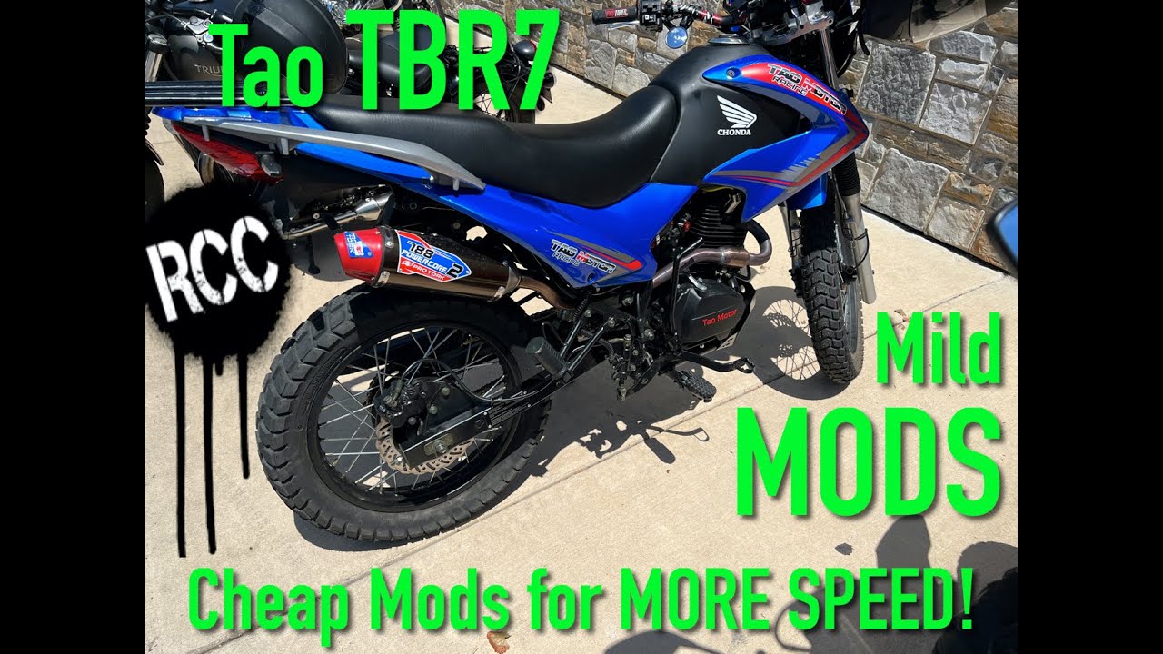 MILD MODS with the 2021 Tao TBR7