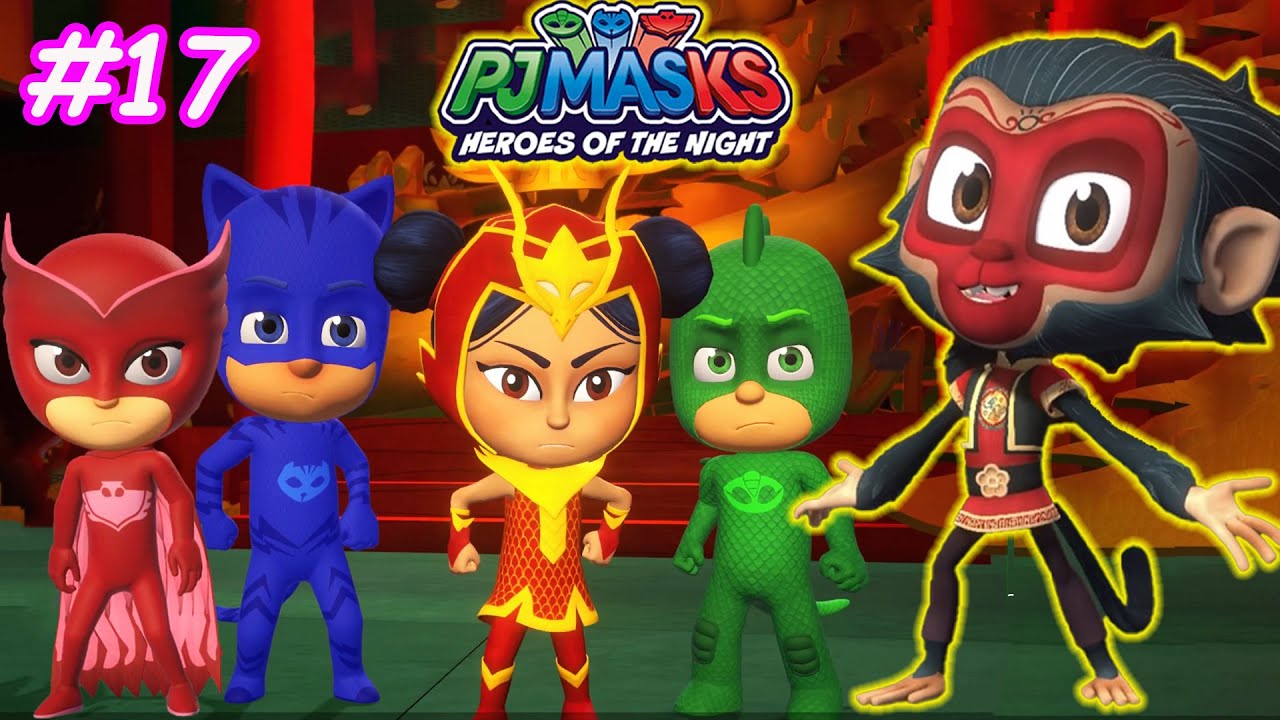 PJ Masks: Heroes of the Night! The Enemy of My Enemy! Munki-Gu Imitate An Yu and Cheats PJ Masks!