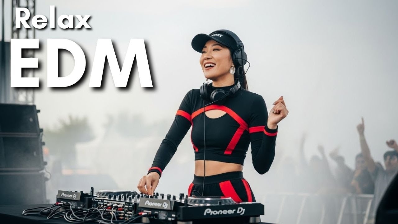 EDM Chill Focus Music for Studying Faster, Working Calmly, and Stress Relief