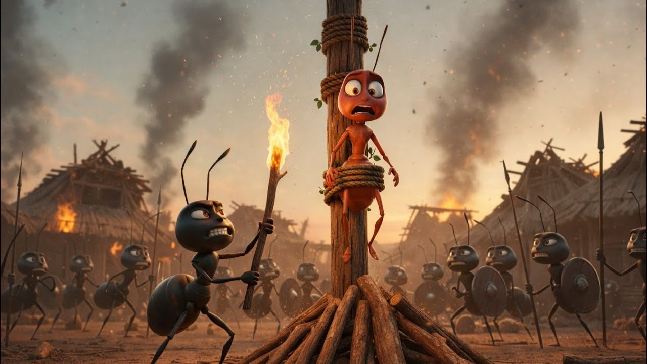 The Last Ant War: Rise of the Black Colony 🐜🔥 | Cinematic AI Short Film