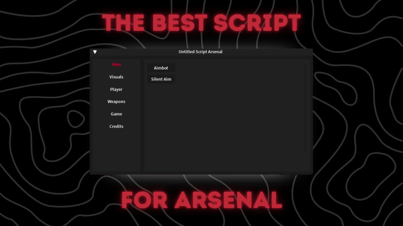 [OP] ARSENAL SCRIPT SILENT AIM, AIMBOT, ESP  **AND MORE**!