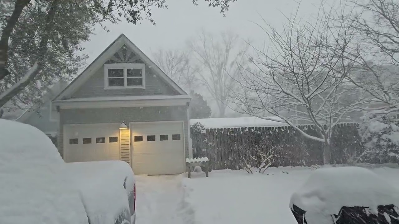 New Bern, NC Snow 1-31-2026