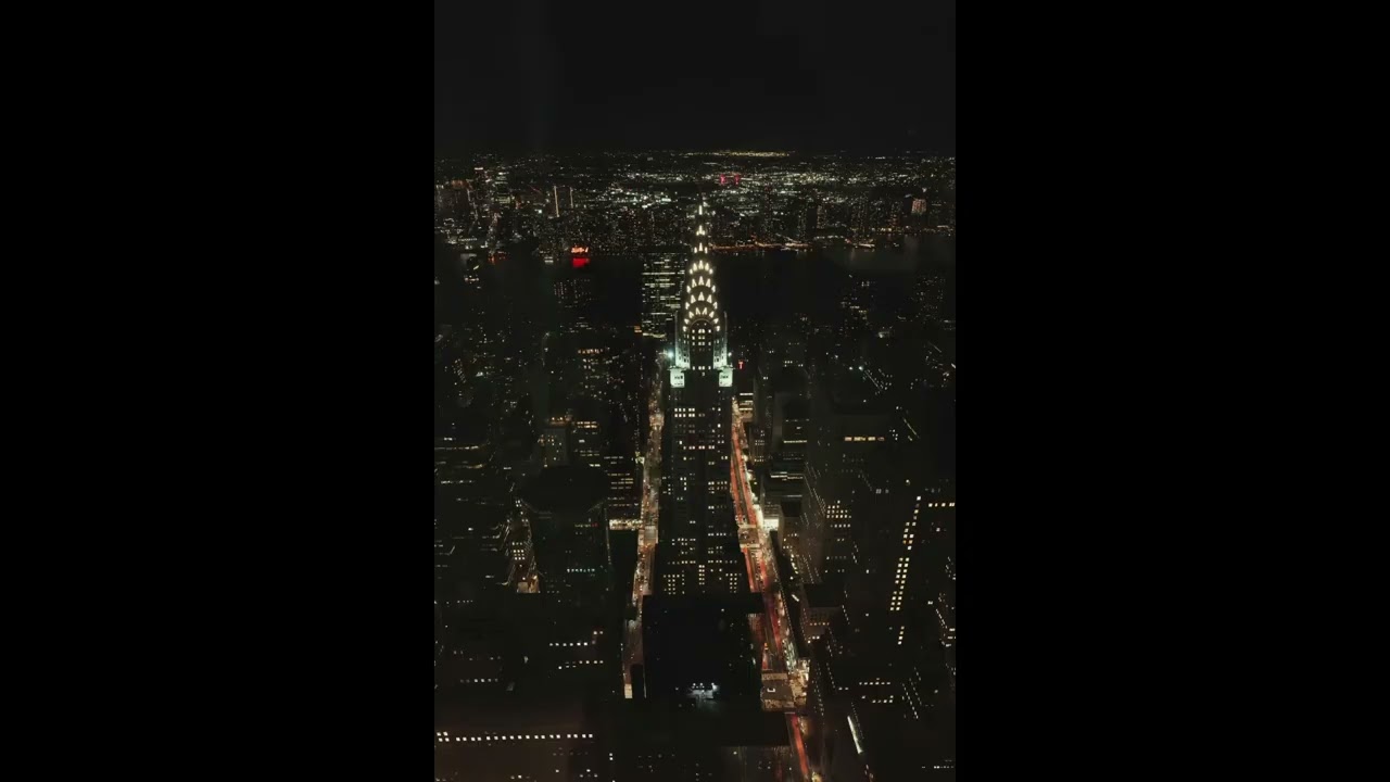 Wall Street Night Ambience – Calm New York Financial District for Deep Focus