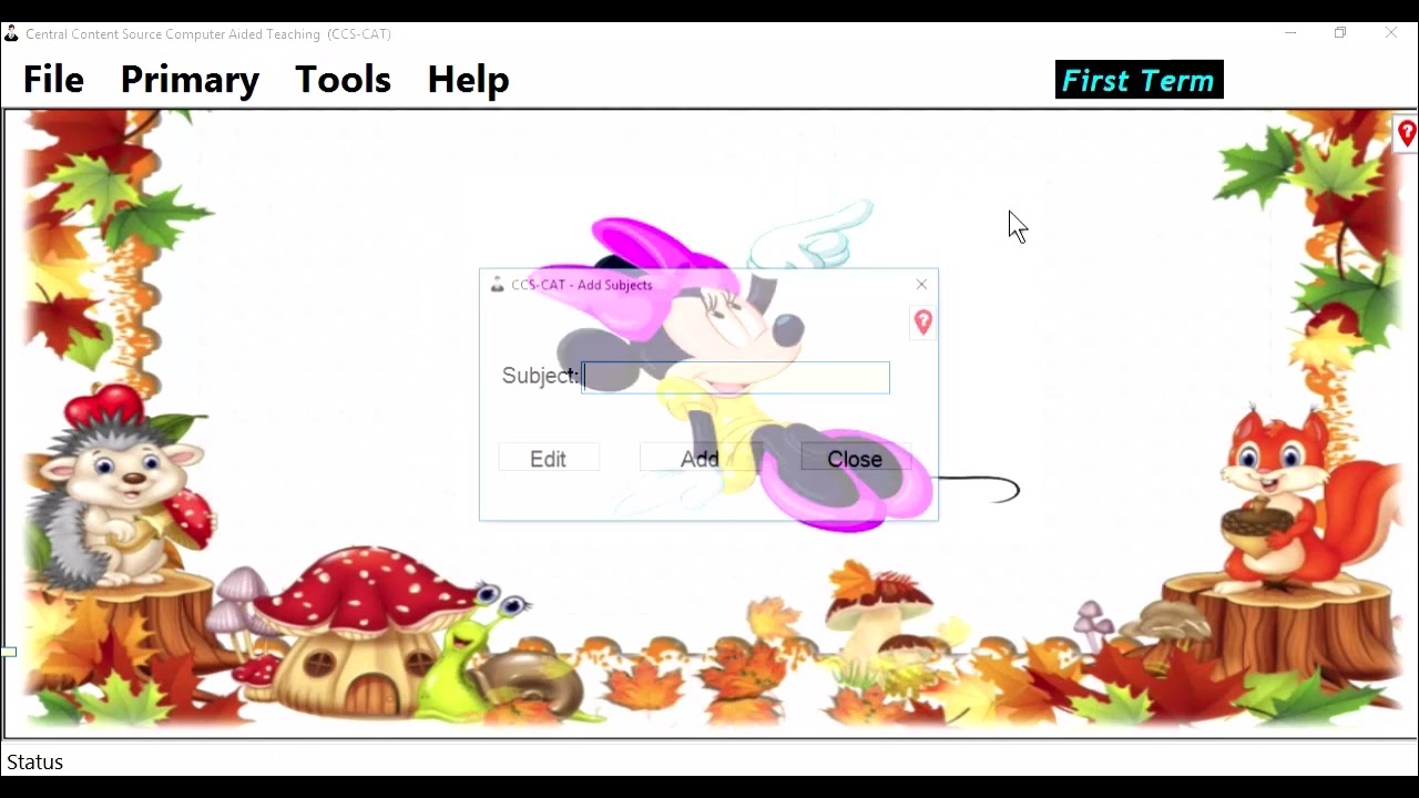 Adding Subjects to CCSCAT