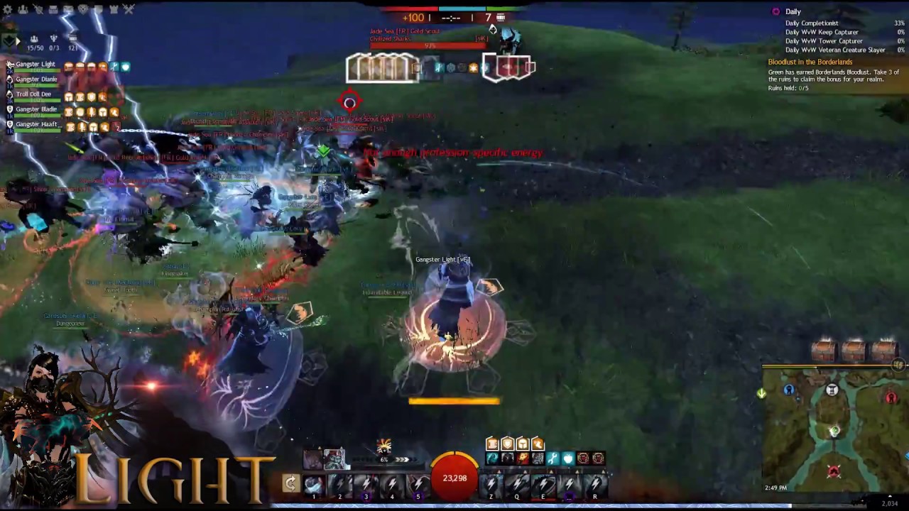 Guild Wars 2 [vE] Visceral Effect | Light WvW/GvG Montage #2