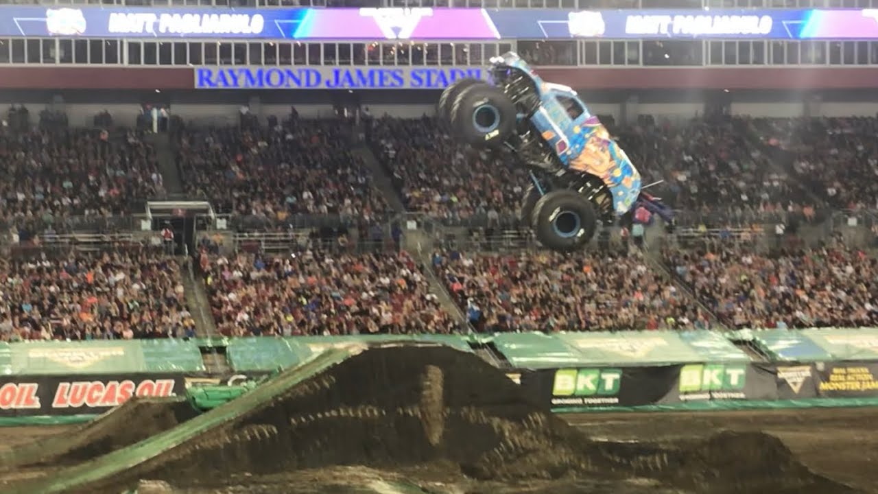 Monster Jam - Jester (Matt Pagliarulo) WINNING Freestyle Tampa 2020 (Show 1)