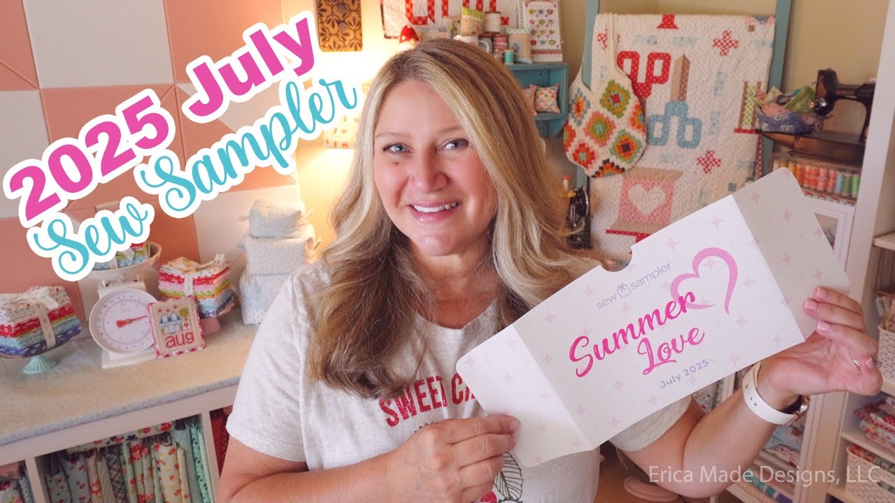2025 July Sew Sampler Box (Subscription Unboxing!)