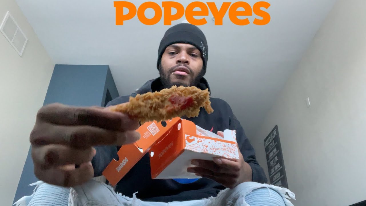 POPEYES HANDCRAFTED CHICKEN TENDERS! 