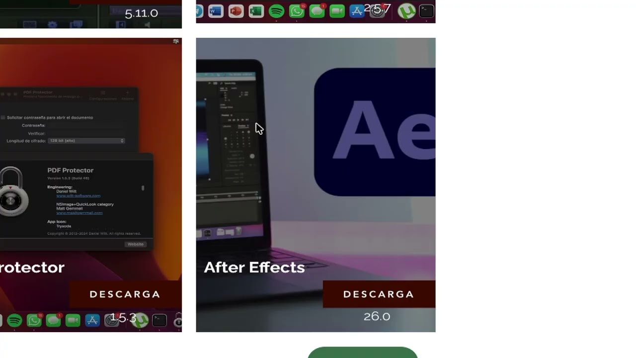 🖥️ Adobe After Effects para Mac 26.0.0 | Demonstration 📷