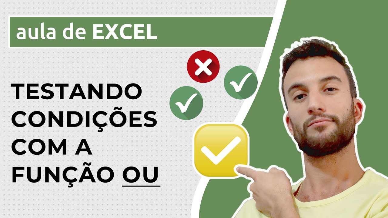 Como usar a FUNÇÃO OU no EXCEL (2 exemplos práticos)