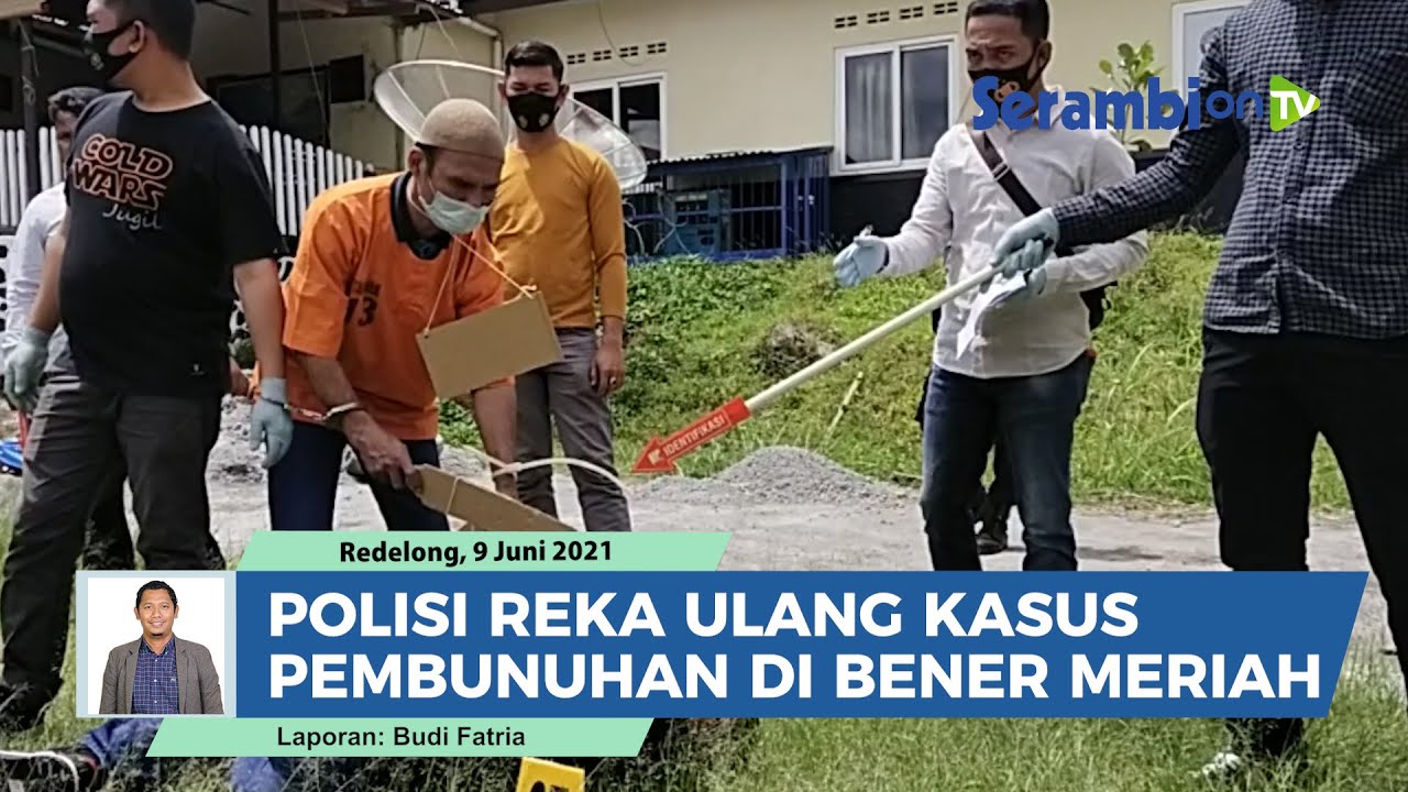 Reka Ulang Pembunuhan Pedagang Aceh Utara di Bener Meriah, Korban Dihabisi Pakai Benda Tumpul