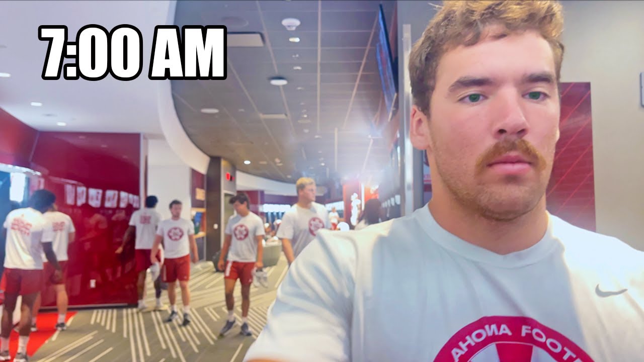 Day In The Life: D1 College Football Player 1 DAY BEFORE FALL CAMP