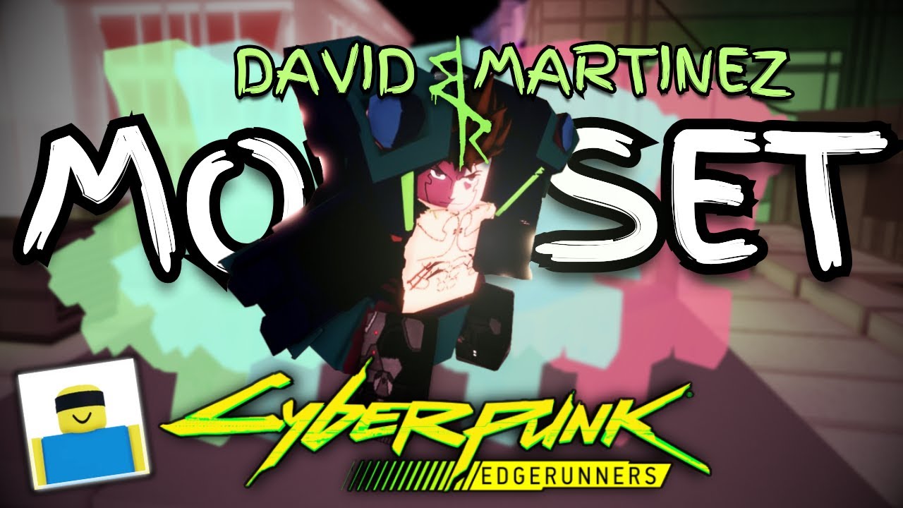 David Martinez Moveset | Cyberpunk Edgerunners | JJS Skill Builder