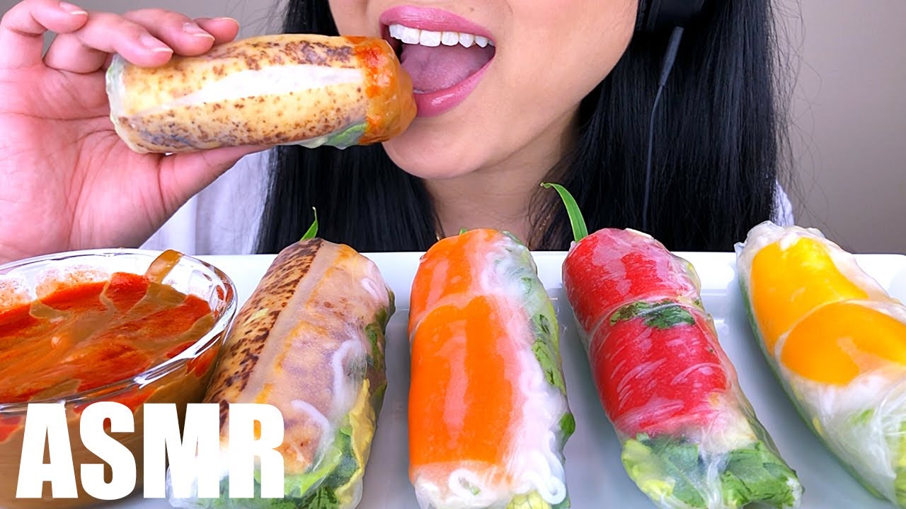 ASMR SPRING ROLLS | ASMR Phan