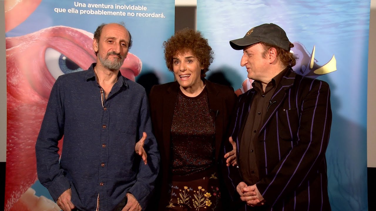 Anabel Alonso, Gil y Gurruchaga repiten doblaje en 'Buscando a Dory'