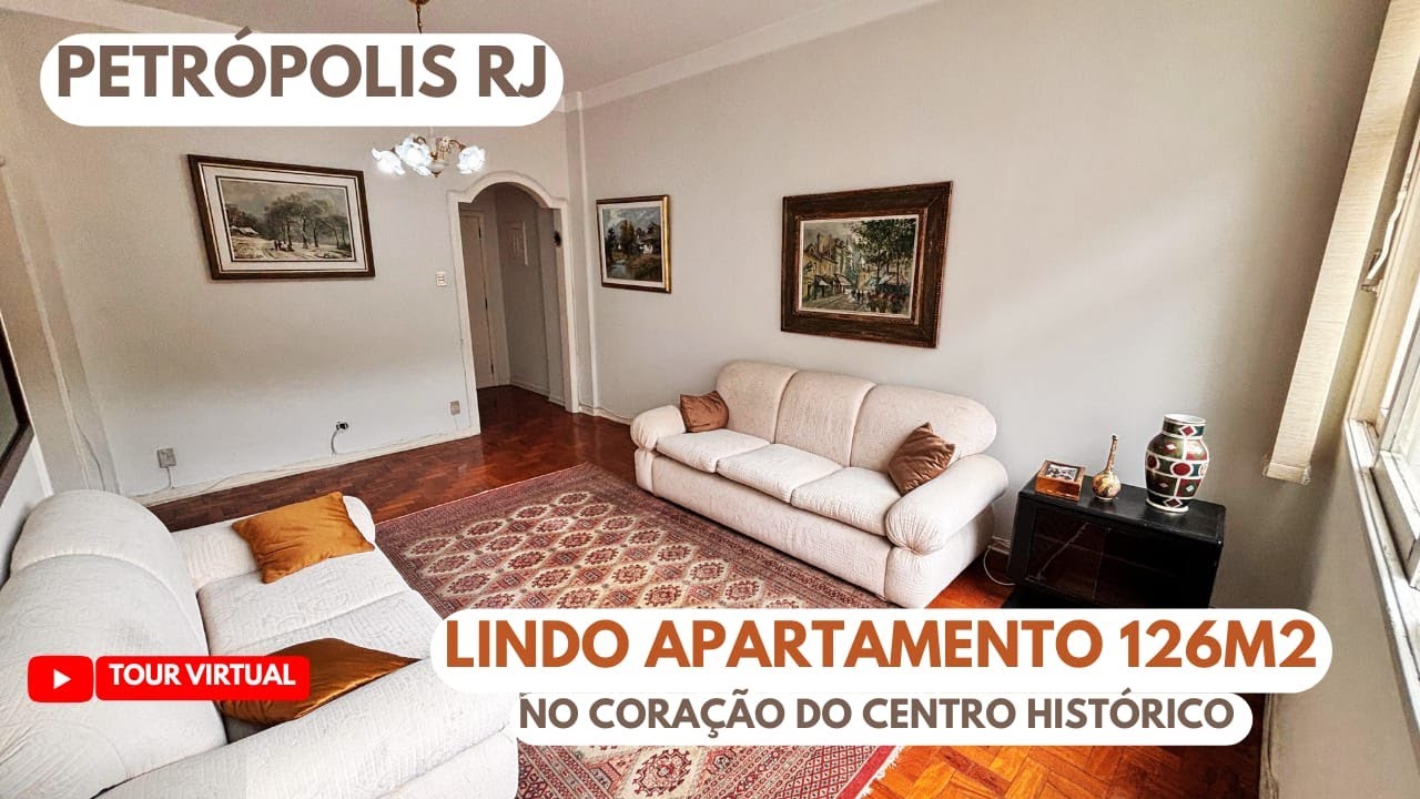 APARTAMENTO A VENDA NO CENTRO HISTÓRICO - PETRÓPOLIS/RJ