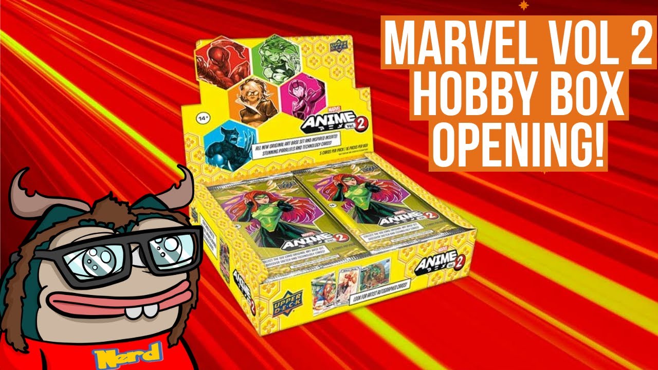 Marvel Anime Vol. 2 Hobby Box Opening! Chasing Woodblocks and Capsule Cards!