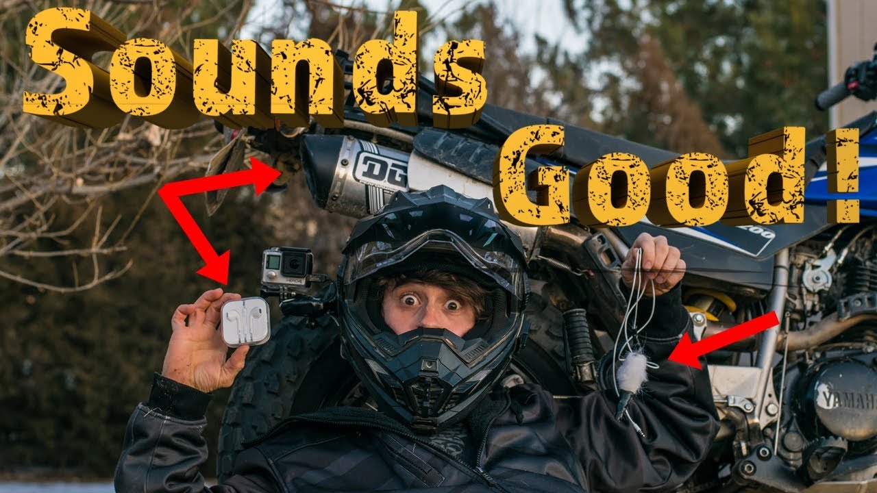 the Best MotoVlog 🏍 Microphone Setup 🎤 (Even with Loud Exhaust)