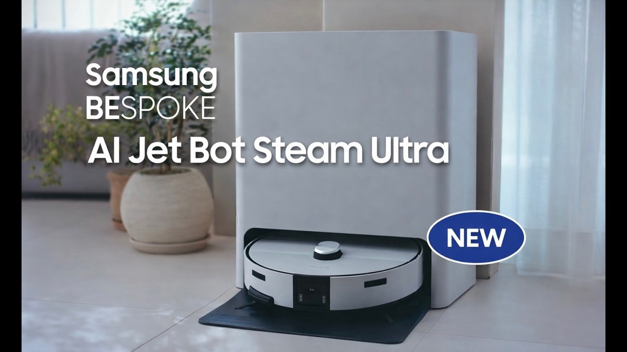 Samsung Bespoke AI Jet Bot Steam Ultra Vaccum robot