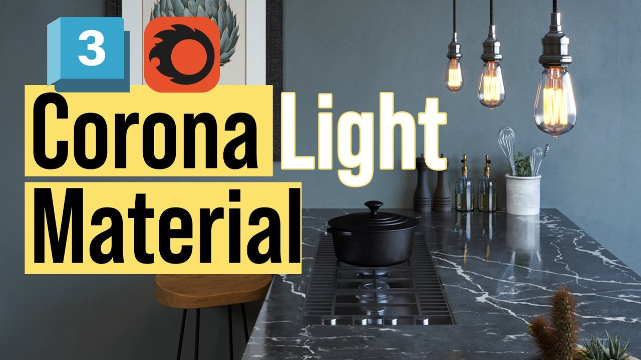 Crea renders espectaculares con Corona Light Material