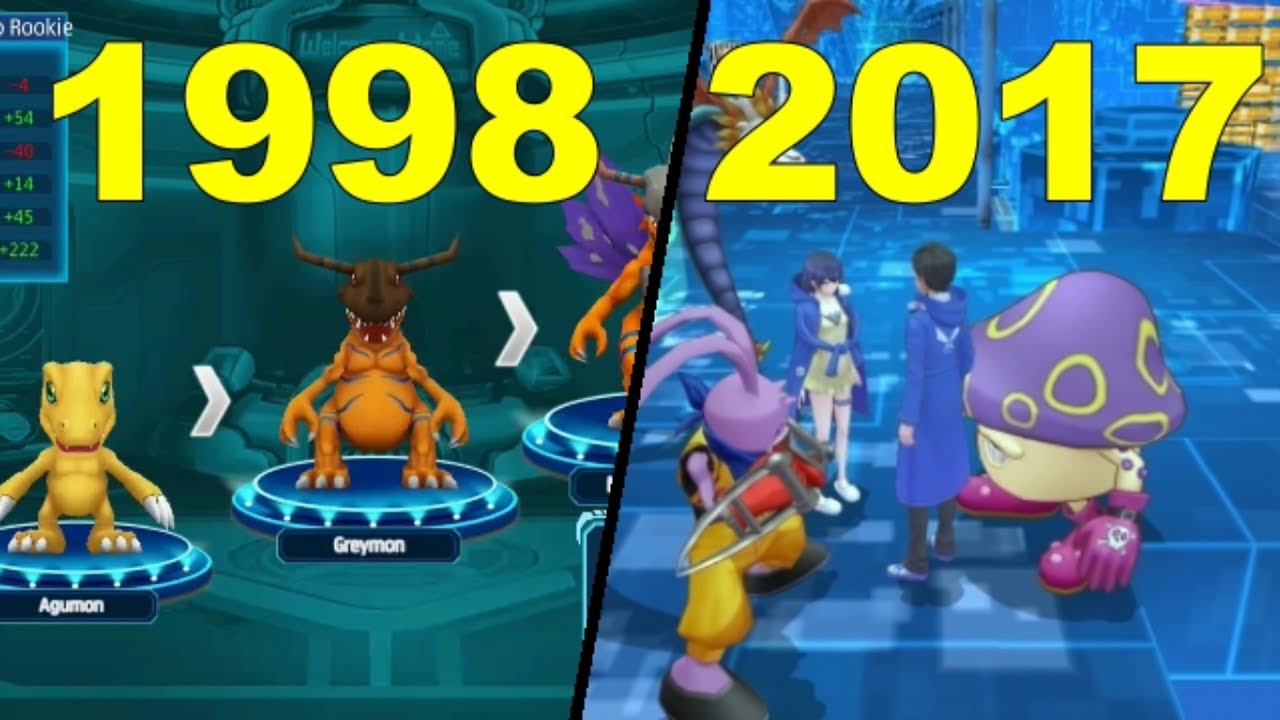 Evolution of Digimon Games