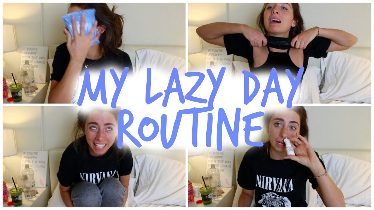 MY LAZY DAY ROUTINE!