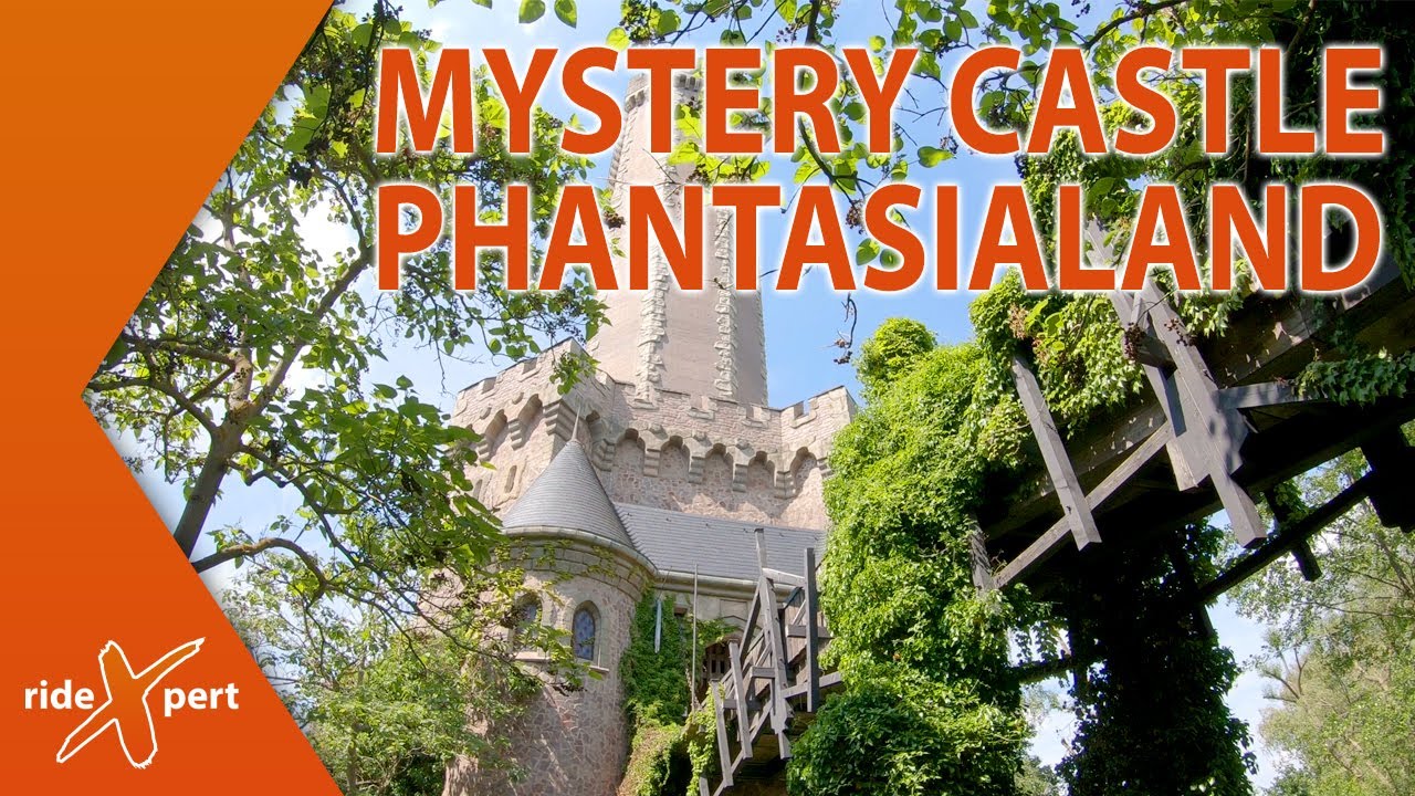 Mystery Castle - Phantasialand - Queue Line + Offride 2021 by RideXpert - Bungee Drop Tower